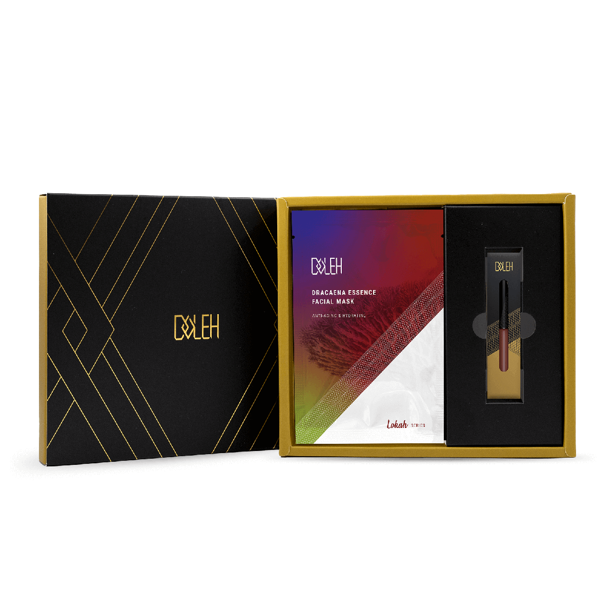 MASK GIFT SET + LIP GLOSS