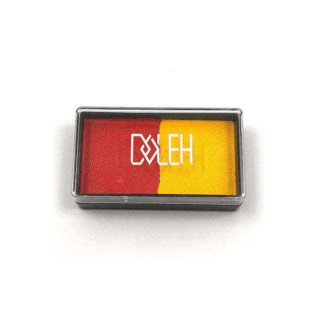 Duo Color Palette (Red Orange & Honey Yellow）