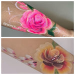 Cargar imagen en el visor de la galería, DOLEH professional body paint flower brush 04
