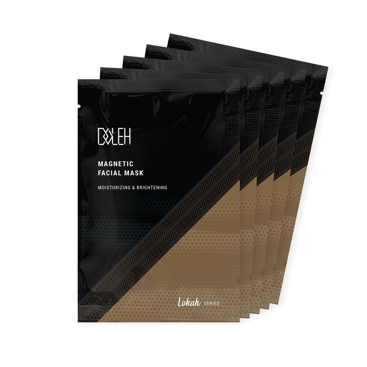 Moisturizing & Brightening Magnetic Facial Mask - set of 5
