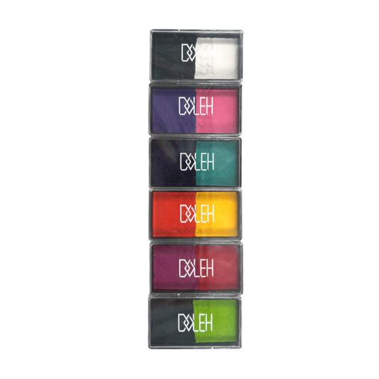 12-Color Face\Body Paints Palette Set