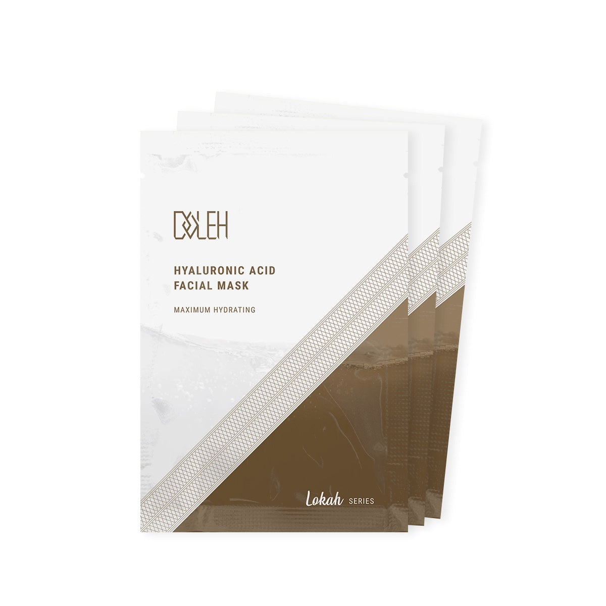 Hyaluronic Acid Hydrating Facial Mask - set of 3