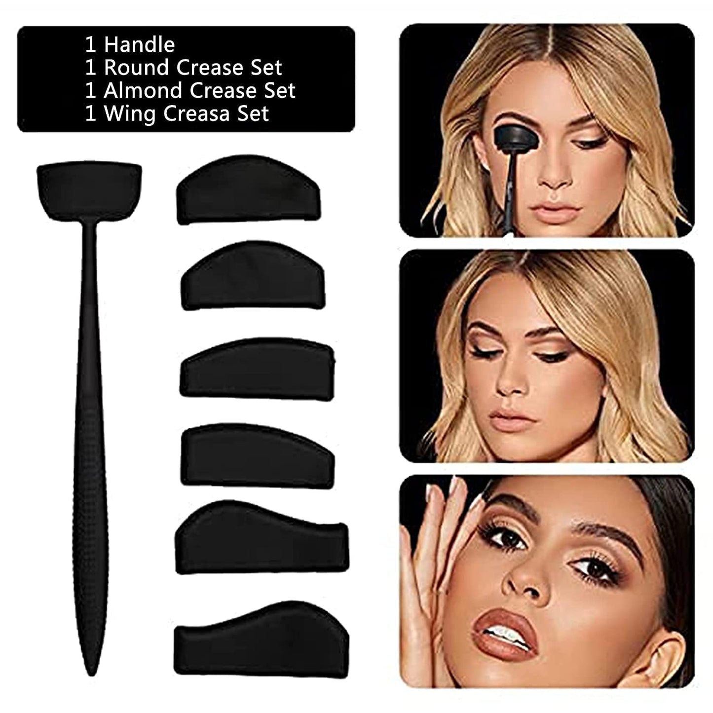 Eye Shadow Stamp / Crease Line Makeup Kit - 6 in 1