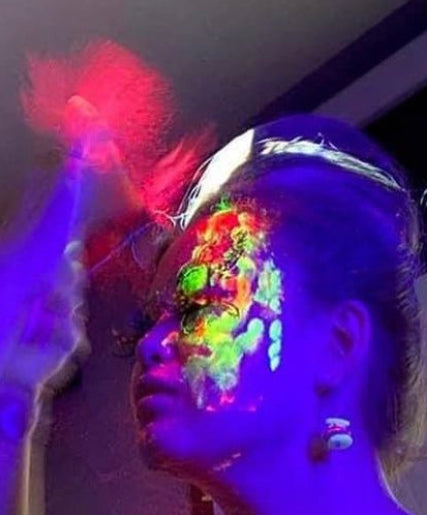 UV Glow Pigments Eyeshadow Powders  - 12 colors